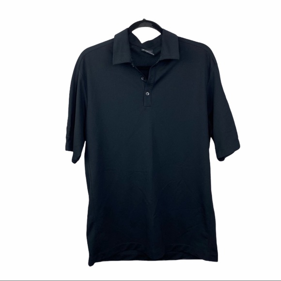 Nike Black Dri-Fit Golf Polo Shirt, L - Picture 1 of 8